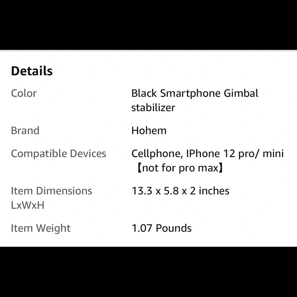 Smartphone Gimbal